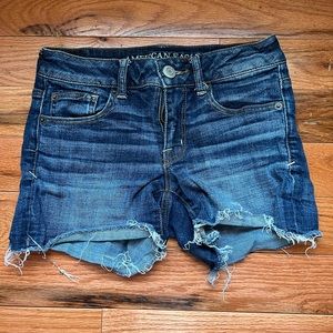 American Eagle denim shorts size 2